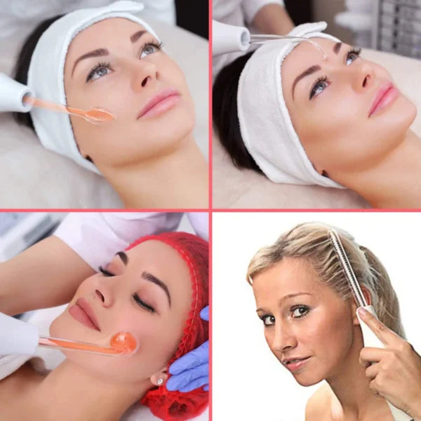 LUMIWAVE- Aparelho de Alta Frequência Portátil- (Revitalização Facial e Capilar